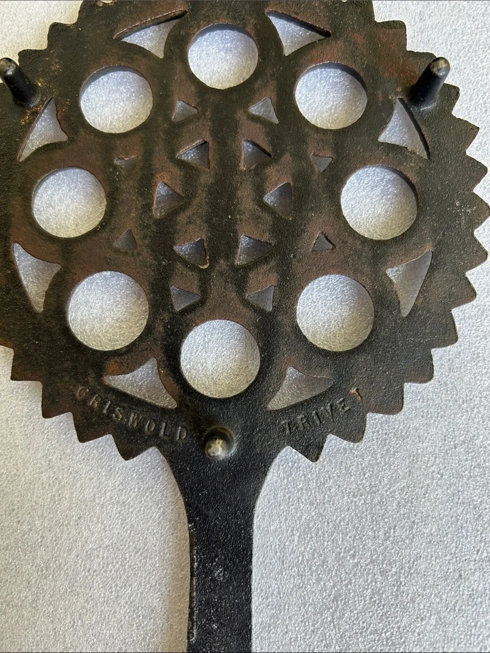 Griswold No. 1727 Trivet Vintage Cast Iron GUC